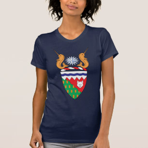 Nordwestgebiets-Wappen T - Shirt