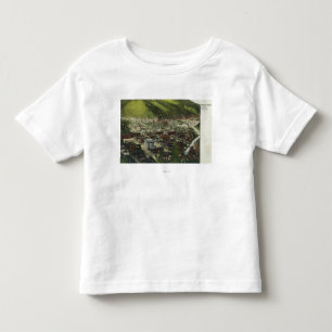 Nordwestliche Luftaufnahme von TownWallace, Kleinkind T-shirt