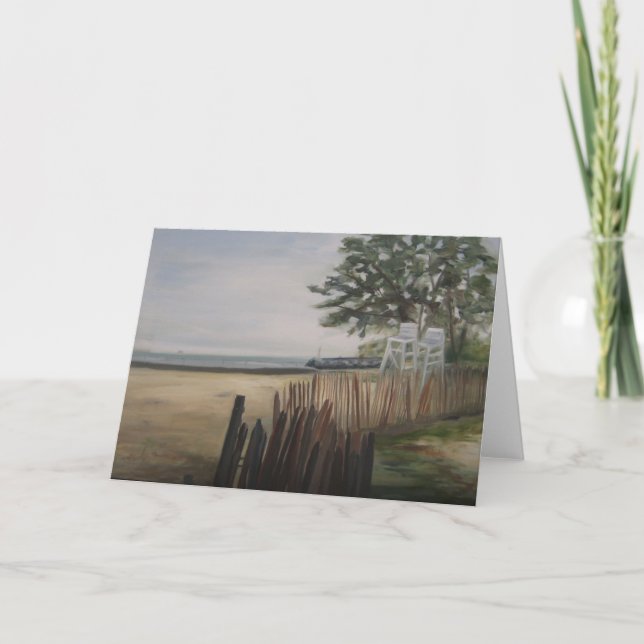 Nordwestlicher Südstrand Karte (Vorderseite)