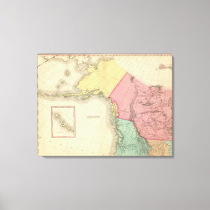 Nordwestliches Nordamerika Leinwanddruck