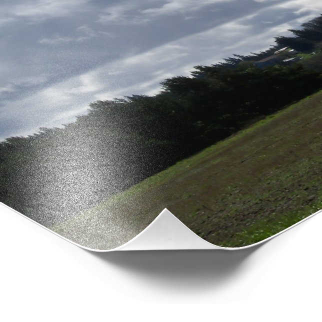 Nordwestpazifik Fotodruck (Ecke)