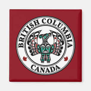 Nordwestpazifikküste Haida art Thunderbird Magnet