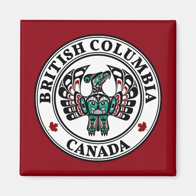 Nordwestpazifikküste Haida art Thunderbird Magnet (Vorne)