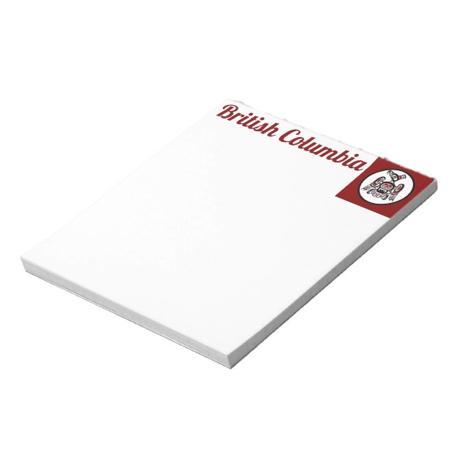 Nordwestpazifikküste Haida Kaigani Thunderbird Notizblock (Rotiert)