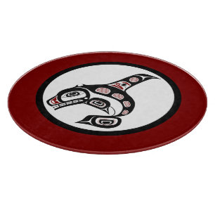 Nordwestpazifikküste Haidakunst Killerwal Schneidebrett