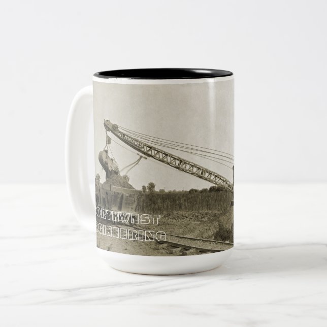 NORDWESTTECHNIK KRANE SCHOVEL TASSE FRÜH (Vorderseite Links)