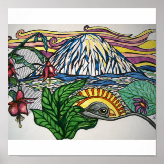 Nordwesttraum im Pazifik Poster