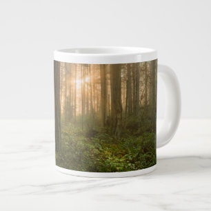 Nordwestwald im Pazifik Foggy Morning Jumbo-Tasse