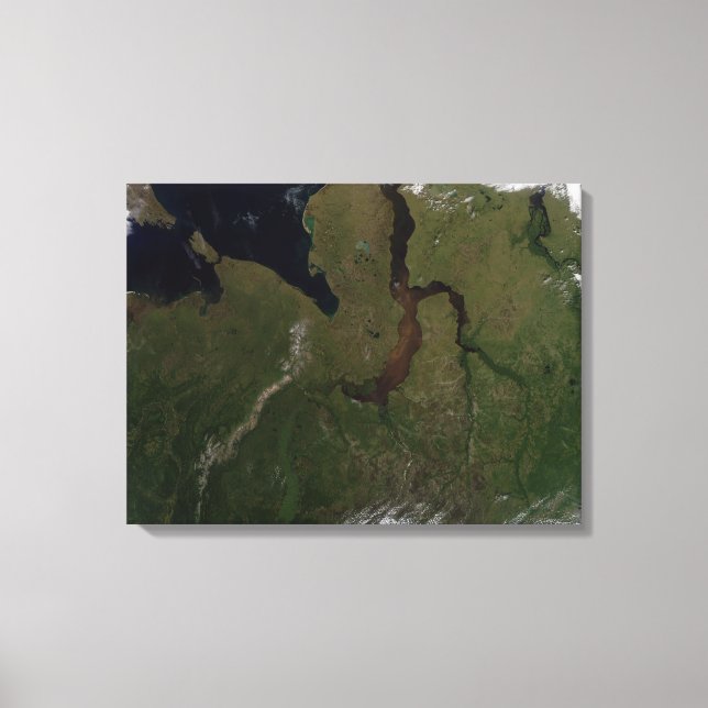 Nordzentralrussland Leinwanddruck (Vorderseite)