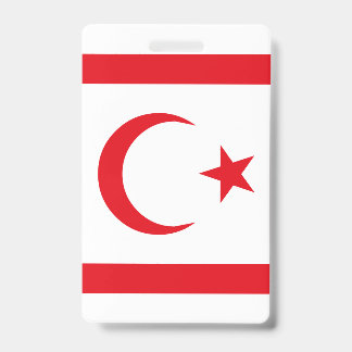 Nordzypern-Flagge Ausweis