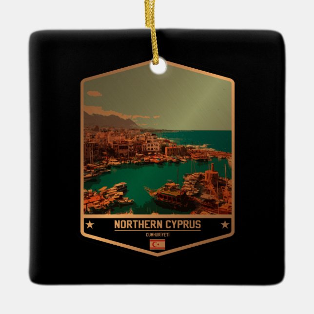 Nordzypern Keramikornament (Vorderseite)