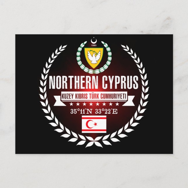 Nordzypern Postkarte (Vorderseite)