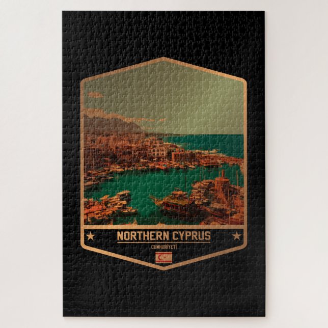 Nordzypern Puzzle (Vertikal)