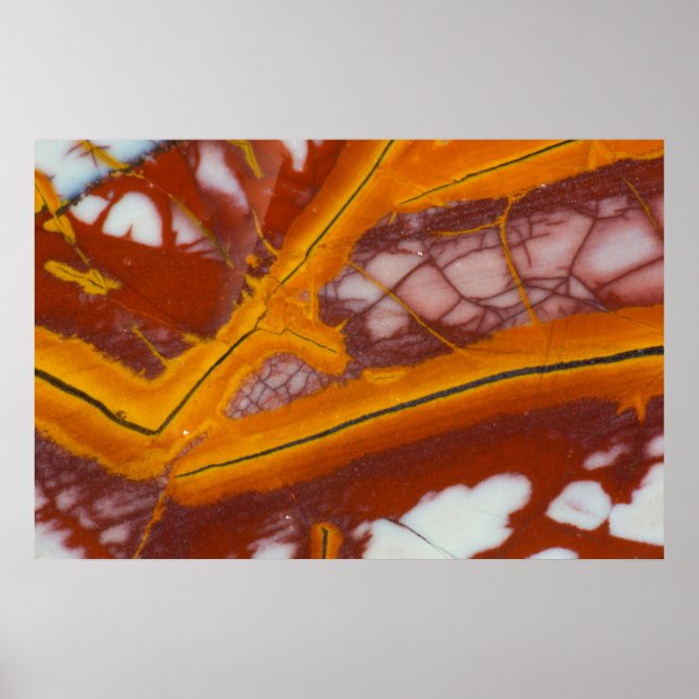 Noreena Jasper Rock Slab Poster (Vorne)