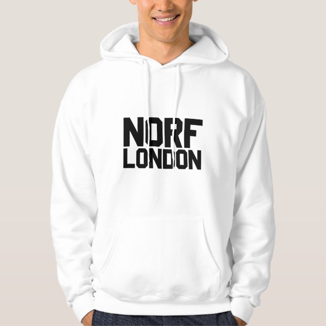 Norf London Slogan Hoodie (Vorderseite)
