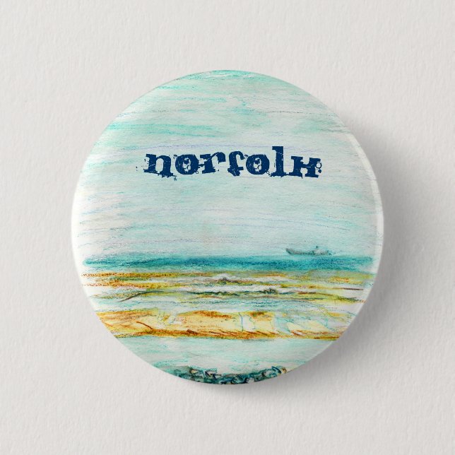 Norfolk-Abzeichen Button (Vorderseite)