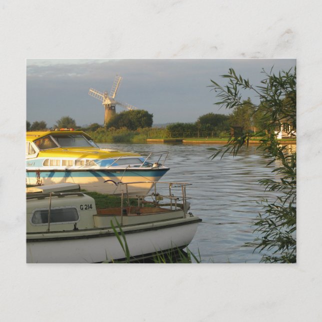 Norfolk Broads - Postkarte (Vorderseite)