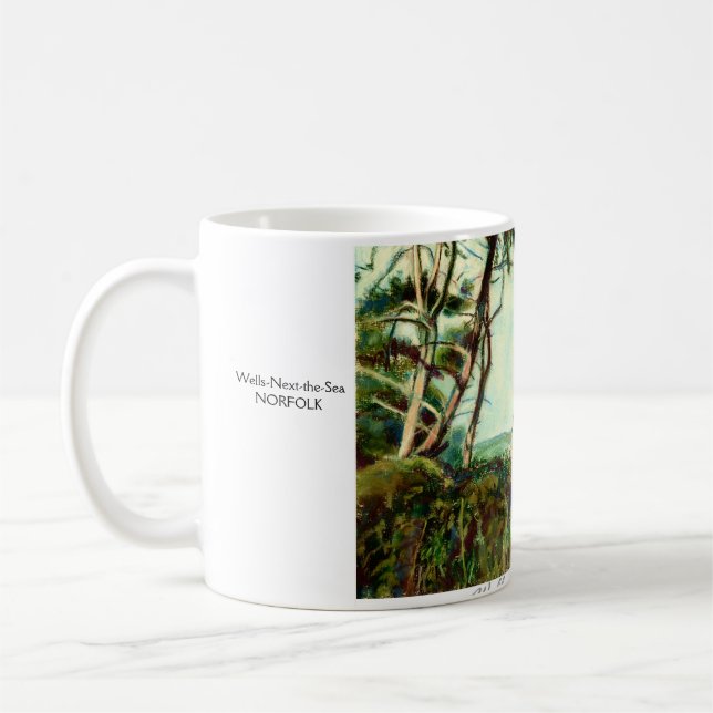 Norfolk Coast Coffee Tasse (Links)