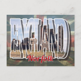 Norfolk, England Postcard Postkarte