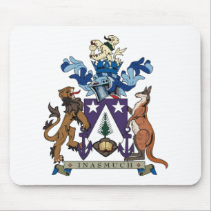 Norfolk-Insel-Wappen Mousepad