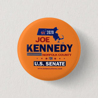 Norfolk Landkreis für Joe Kennedy 2020 Button