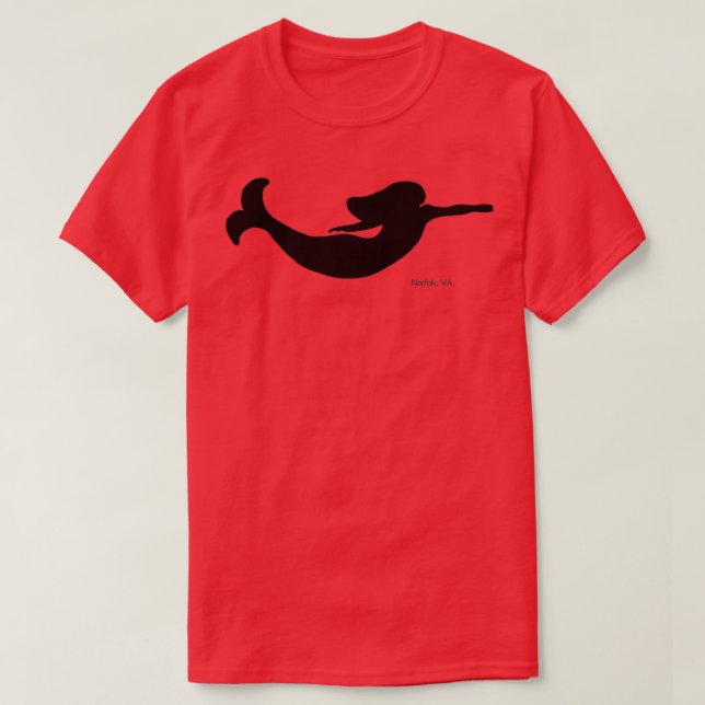 Norfolk Mermaid T-Shirt (Design vorne)