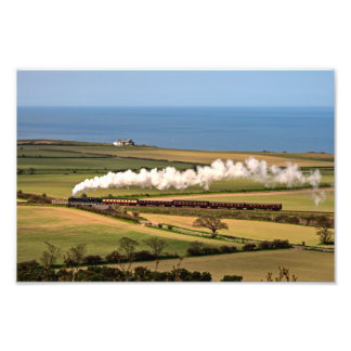 Norfolk Railway (3581 April 2015) Fotodruck