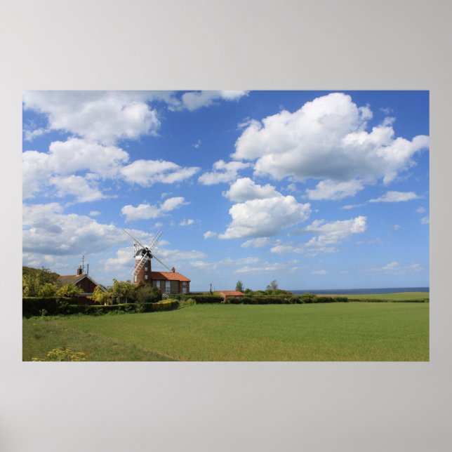 Norfolk Skies Poster (Vorne)