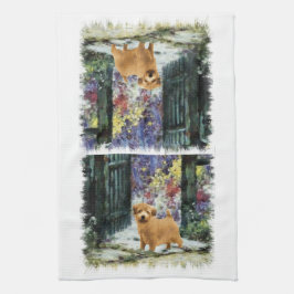 Norfolk Terrier Art Gifts Handtuch