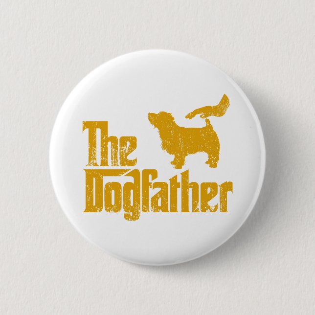 Norfolk Terrier Button (Vorderseite)