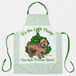 Norfolk Terrier Christmas Geschenke Schürze