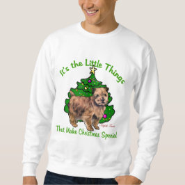 Norfolk Terrier Christmas Geschenke Sweatshirt