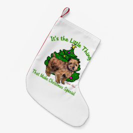 Norfolk Terrier Christmas Kleiner Weihnachtsstrumpf