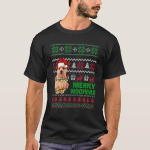 Norfolk Terrier for Merry Woofmas Ugly Christmas S T-Shirt