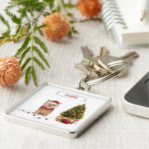 Norfolk Terrier Funny Christmas Dog mit Baum