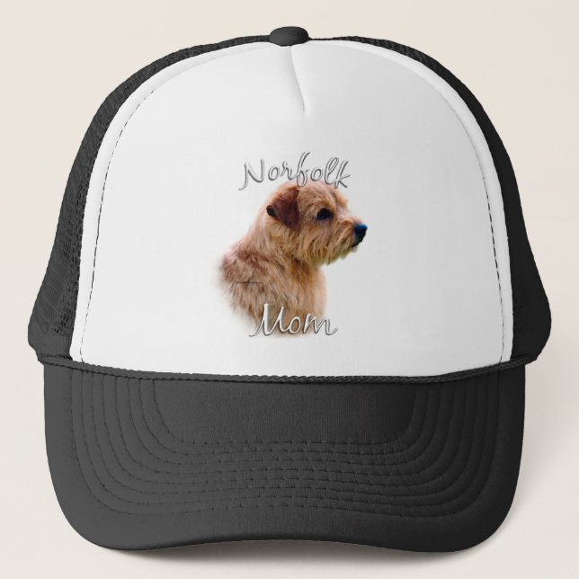Norfolk Terrier Mama 2 Truckerkappe (Vorderseite)
