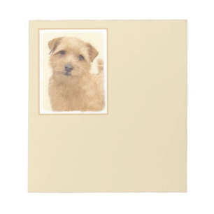 Norfolk Terrier Painting - Original Dog Art Notizblock