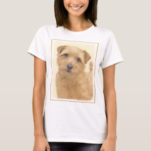 Norfolk Terrier Painting - Original Dog Art T-Shirt