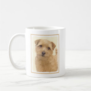 Norfolk Terrier Painting - Original Hund Kunst Tasse