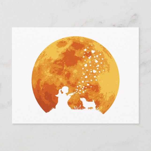 Norfolk Terrier Postkarte (Vorderseite)