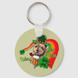 Norfolk Terrier St. Patrick's Day Schlüsselanhänger