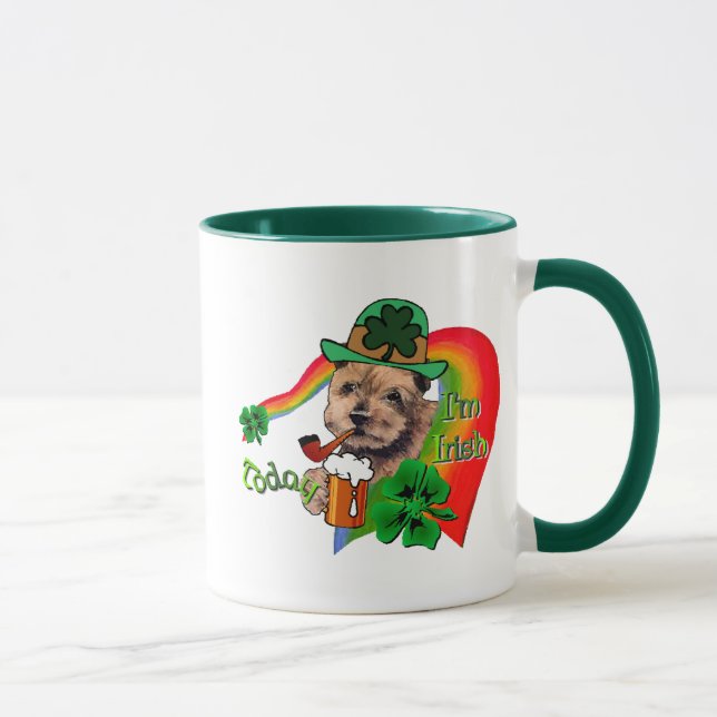Norfolk Terrier St Patricks Tasse (Rechts)