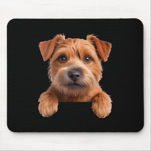 Norfolk Terrier süßer lustiger Hundeliebhaber Mousepad