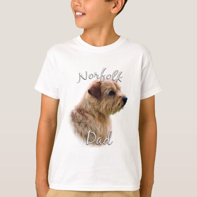Norfolk Terrier Vater 2 T-Shirt (Vorderseite)