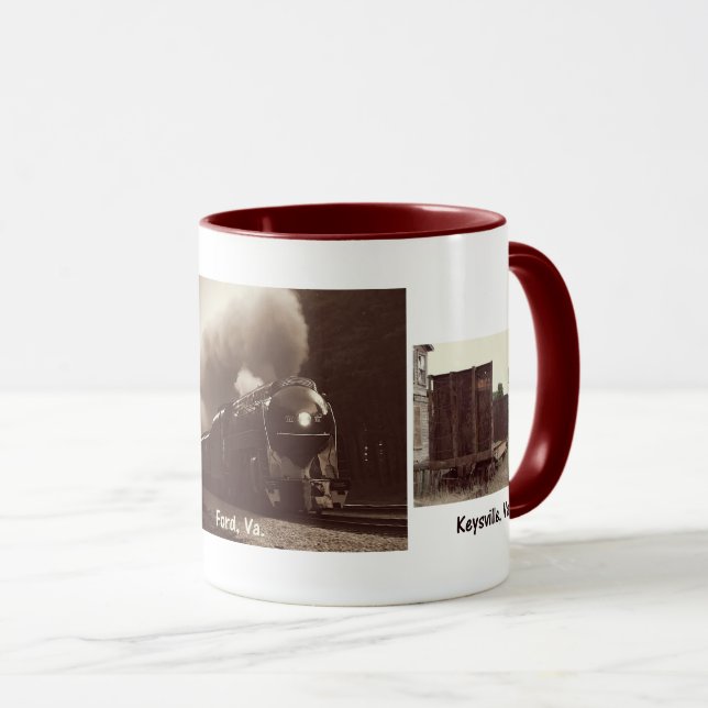 Norfolk- und Western-611-The Geist von Roanoke Tasse (VorderseiteRechts)