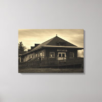 Norfolk und Western BahnPamplin Zug-Station