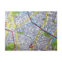 Norfolk, VA Vintag Map