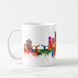 Norfolk Virginia Skyline Kaffeetasse