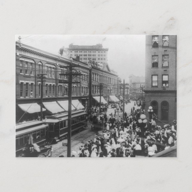 Norfolk, Virginia um 1906 Postkarte (Vorderseite)