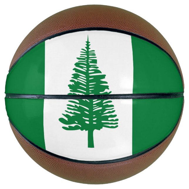 Norfolkinsel-Flagge Basketball (Vorderseite)